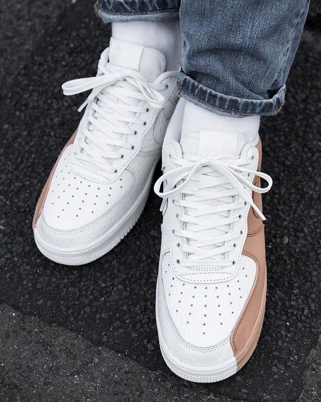 Nike Air Force 1 Low Split Vachetta Tan 905345 105 Grailify